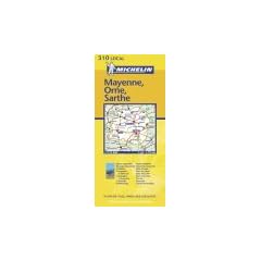 Michelin Local France Mayenne/Orne/Sarthe Map (Michelin Local France Maps)