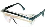 Duoflex Safety Glasses - Astrospec 3000 - Black/Clear Lens