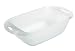Anchor Hocking Premium Frost 1.5 Quart Loaf Dish, White Frost
