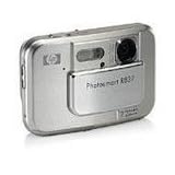 HP PhotoSmart R837 - Digital camera - point and shoot - 7.2 Mpix - optical zoom: 3 x - supported memory: SD, SDHC - with HP Photosmart 6221 Premium Camera Dock