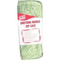 Susan Bates Suede Microfiber Zip 14 Inch Knitting Needle Case