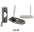 Heavy Putter Matte Series Blade Putter with Free Tip Weight Kit