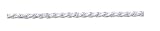 Sterling Silver 3.5mm Diamond-cut Rope Chain - 20 inch