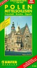  : H&ouml;fer Stra&szlig;enkarten, Polen, Mittelschlesien: Fraustadt, Breslau, Oppeln. Mit separatem Ortsnamenverzeichnis und Innenstadtplan von Breslau. 2-sprachige Ausgabe. (PL 006)