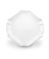 Tyler Florence for Mikasa Chef's White Collection Rustic Dinner Plate, 11.25" Octagonal