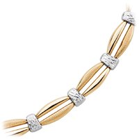 14kt. Two Tone, 17 Fashion Necklace by Fred Meyer Jewelers