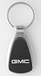 GMC Chrome/Black Teardrop Keychain