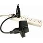 Cables Unlimited PWR-PSLIB-3 1-Foot Outlet Xtender Power Cord with Pass Through