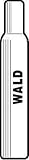 Seat Post Wald #920-18 13/16X18
