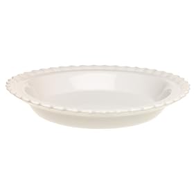 Buy Chantal Ceramic 9-Inch Pie Dish, White