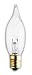 15 watt 120 volt CST6 Candelabra Screw (E12) Base Clear Decor Incandescent Westinghouse Light Bulb