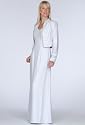 Formal Evening Dress with Short Jacket - Mother of Bride & Groom, Wedding, Party, MOB Gown by Sean Collection (7252P) Silver