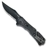 Trident, Zytel Handle, Black TiNi Blade, ComboEdge