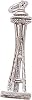Low price Space Needle Charm by Rembrandt Charms