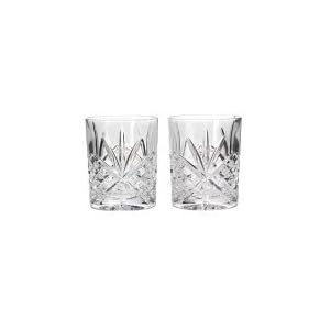 Godinger Dublin Crystal Set of 12 Double Old Fashioned Glasses