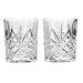 Godinger Dublin Crystal Set of 12 Double Old Fashioned Glasses
