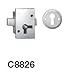CompX National Furniture Lock, Antique Style, National C8826-3