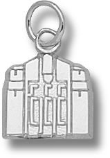 Central Michigan Chippewas Chapel 3/8 Charm - Sterling Silver Jewelry