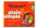 Microsoft Windows XP - Plain & Simple - Ed. 1 - reference book - English