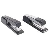 Full Strip Stapler, Standard Staple, 210 Capacity, Chrome, Sold as 1 each