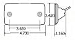 Truck-Lite LED Model 25 Cab Marker LED Sealed 6 Diode Pattern Red 25250R