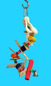 Zoo Max DUS69 The S 11in Bird Toy