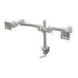 Dual LCD Adjustable Desk Clamp Mount Kit