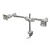 Dual LCD Adjustable Desk Clamp Mount Kit