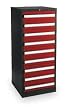 Storelogic 2HFP5 Modular Drawer Cabinet, Eye Level, H61 1/2