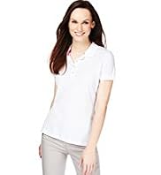 Pure Cotton Short Sleeve Piqué Polo Shirt
