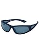 BODY GLOVE FL1-A Matte Black Rubberized FLOATING Sunglasses with Smoke Silver Mirror Flash Lenses
