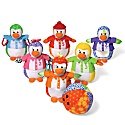 infantino penguin bowling 7 piece set