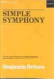 Benjamin Britten: Simple Symphony for String Orchestra - Study Score