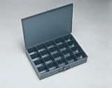Small Compartment Steel Scoop Boxes - 20 Compartments