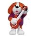 Webkinz Mini PVC Figure Rock 'n Roll Beagle
