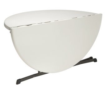 Lifetime 5402 60 Inch Round Fold-In-Half Table GRANITE