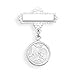 Baptismal Sterling Silver Charm Pin