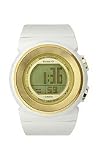 Baby-G Dual Time White Strap Yellow Dial Women's Watch #BGD-100G-7DR