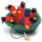 Buy 5 Red Birds Hand Puppet by Challenge&Fun