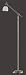 Trio 4035011-04 Gelenk-Stehleuchte altmessing