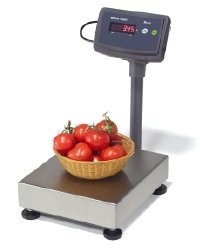 Mettler Toledo Xpress XBL30R-XID Economy Bench Shipping/Receiving Scale, Capacity 60 lb x 0.02 lb, 12 x 14 in. Platter