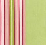 Green-Pink Espadrille Crib Fitted Sheet
