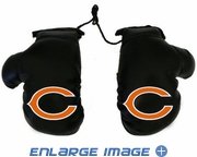 Rearview Mirror Mini Boxing Gloves - NFL Football - Chicago Bears