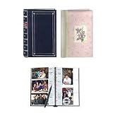 Pioneer Bi-Directional Spiral Bound Photo Album, Designer Mulberry Covers, Holds 300 4 x 6 Photos, 3 Per Page