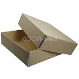 Adorama Archival 8x10" Print Storage Box, Drop Front Design, 8 1/2" x 10 1/2" x 3"