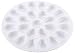 HIC Deviled Egg Dish, Porcelain, 13" Diameter