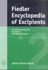 Fiedler - Encyclopedia of Excipients for Pharmaceuticals, Cosmetics and Related Areas: For Pharmaceuticals, Cosmetics and Related Areas. Buch + CD-ROM