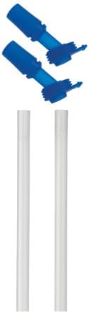 CamelBak Kids Bottle Accessory 2 Bite Valves/2 Straws (Blue)