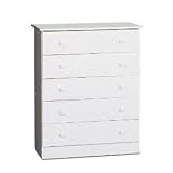 Prepac White 5 Drawer Chest 213W6VKCmcL. SL160 Prepac White 5 Drawer Chest