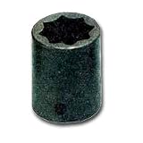 Armstrong 20-432 - 1/2in. Drive 8 Point Standard Impact Socket - 1in. - Armstrong Industrial - 20-432